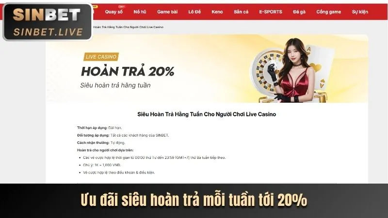 Giao diện trang chủ KU Casino với nút đăng ký nổi bật